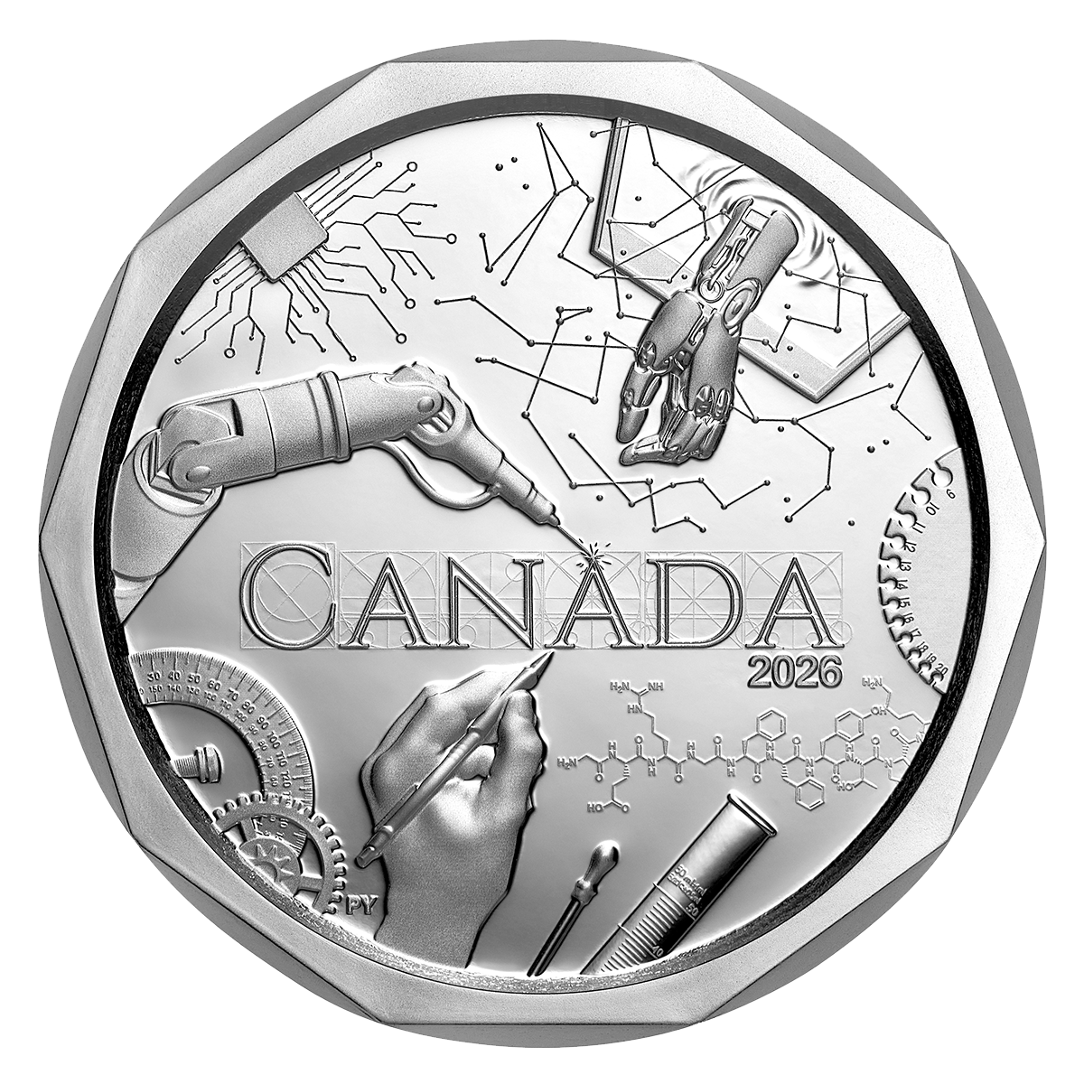 The Calling of an Engineer – Fine Silver Coin