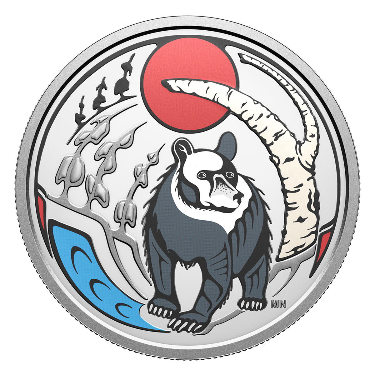 Clan Animals: Bear – ¾ oz. Fine Silver Coin