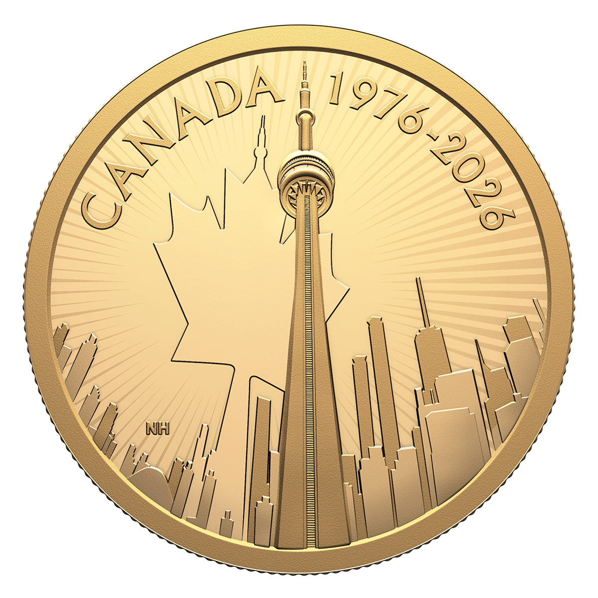 CN Tower 50th Anniversary – Pure Gold Coin