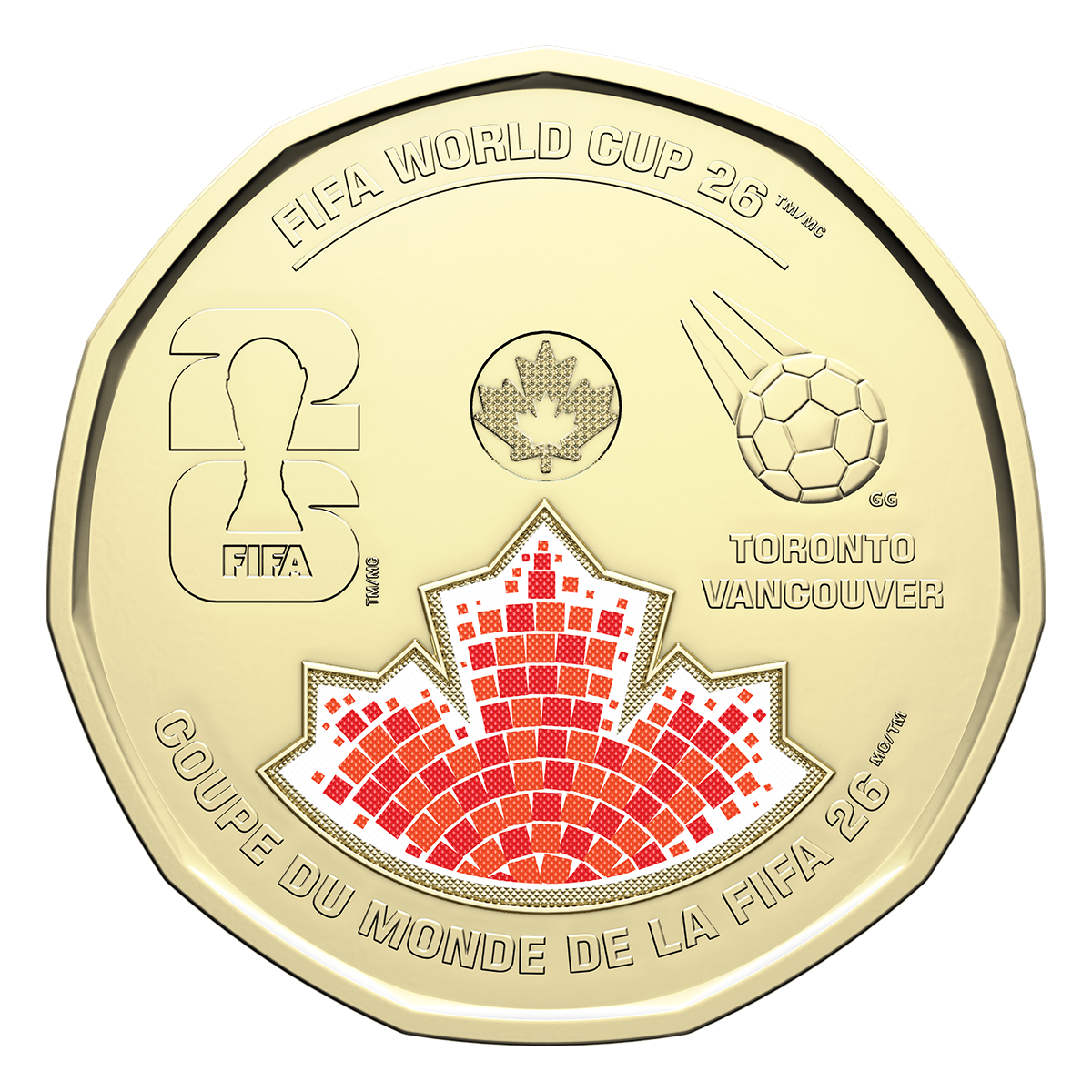 FIFA World Cup 2026 記念グッズセット 2026 5-coin Set- FIFA World Cup 2026ᵀᴹ | The Royal Canadian Mint
