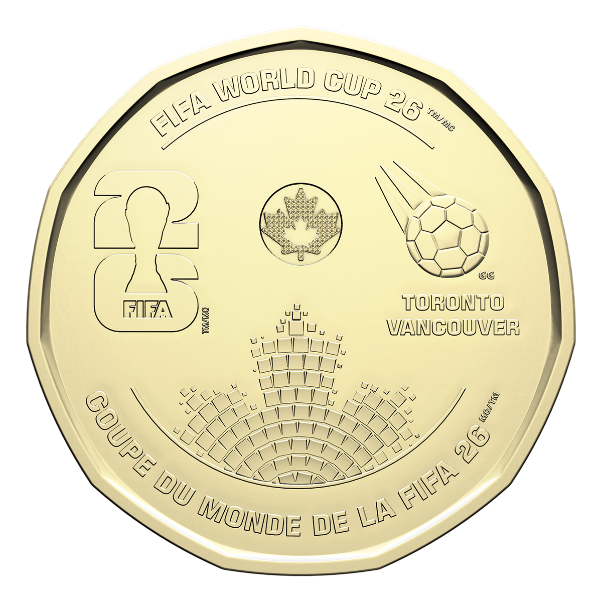 2026 5-coin Set- FIFA World Cup 2026ᵀᴹ | The Royal Canadian Mint