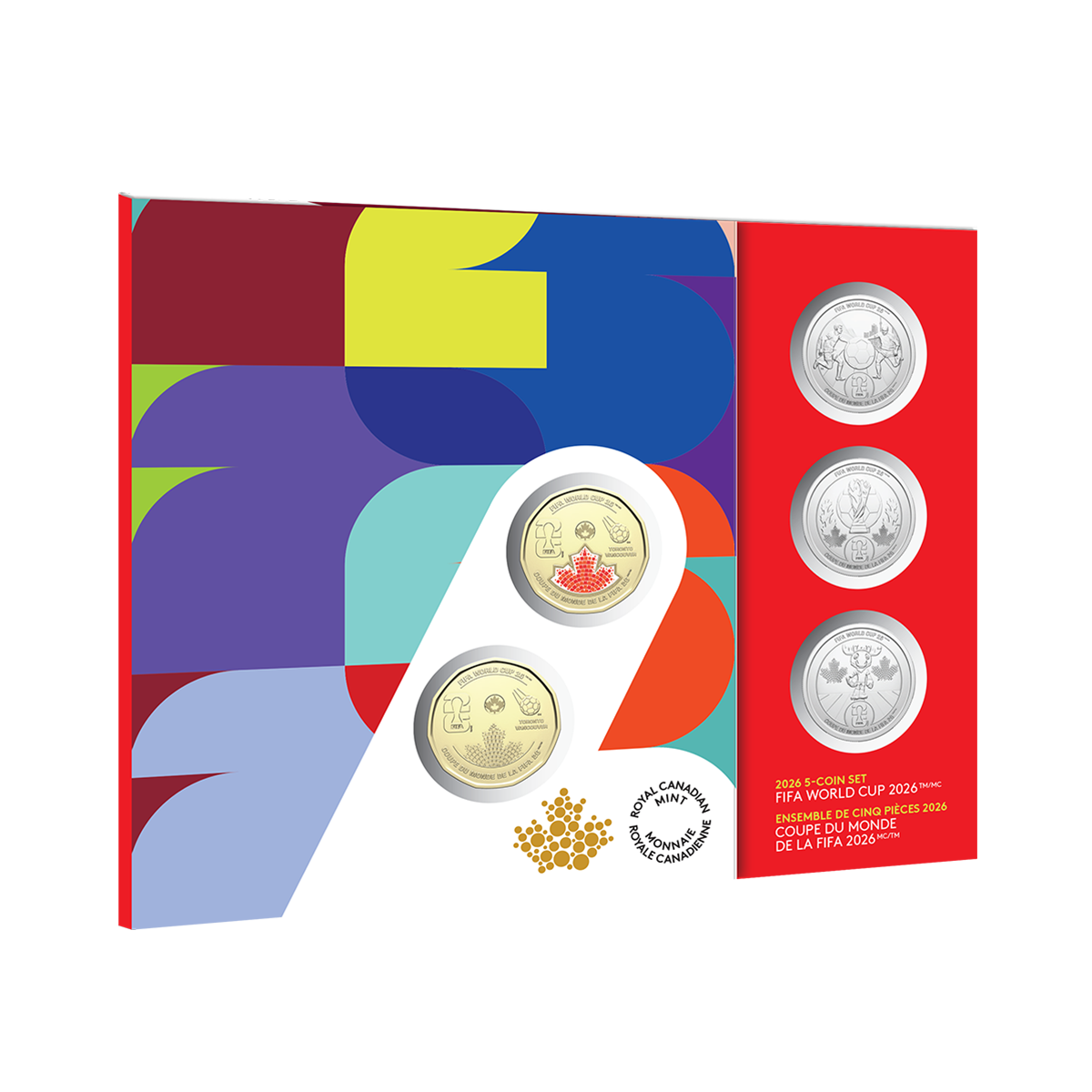2026 Five-Coin Set – FIFA World Cup 2026ᵀᴹ