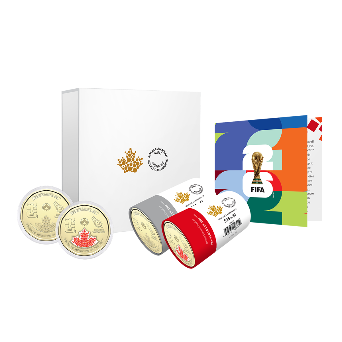 2026 $1 FIFA World Cup 2026ᵀᴹ Special Wrap Roll Box Set