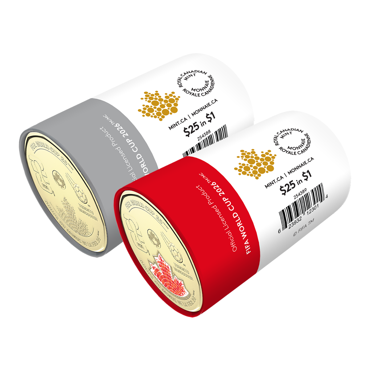 2026 $1 FIFA World Cup 2026ᵀᴹ Special Wrap Roll Box Set