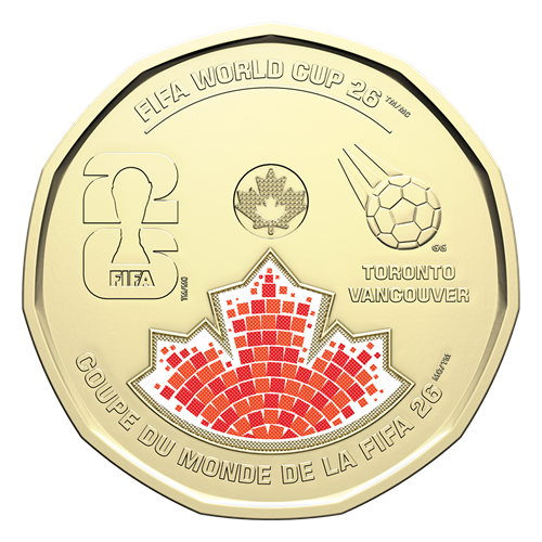 FIFA World Cup 2026ᵀᴹ Commemorative $1 Circulation Coin