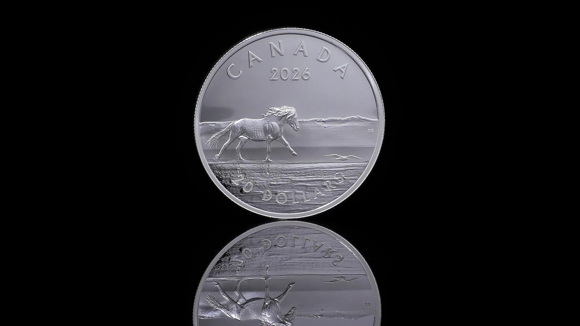 Sable Island Horses – 1 oz. Fine Silver Coin | The Royal Canadian Mint