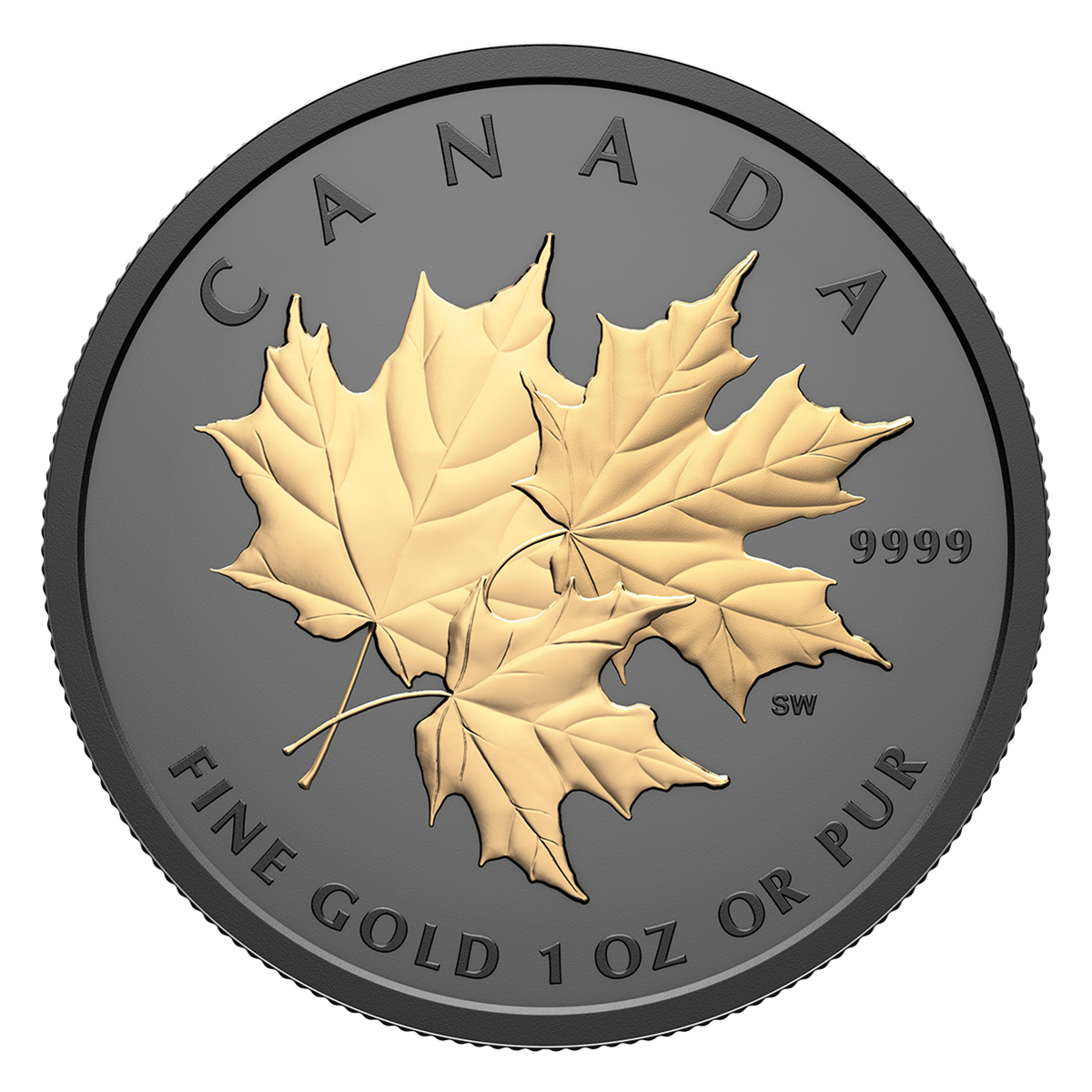 Triple Maple – 1 oz. Pure Gold Coin