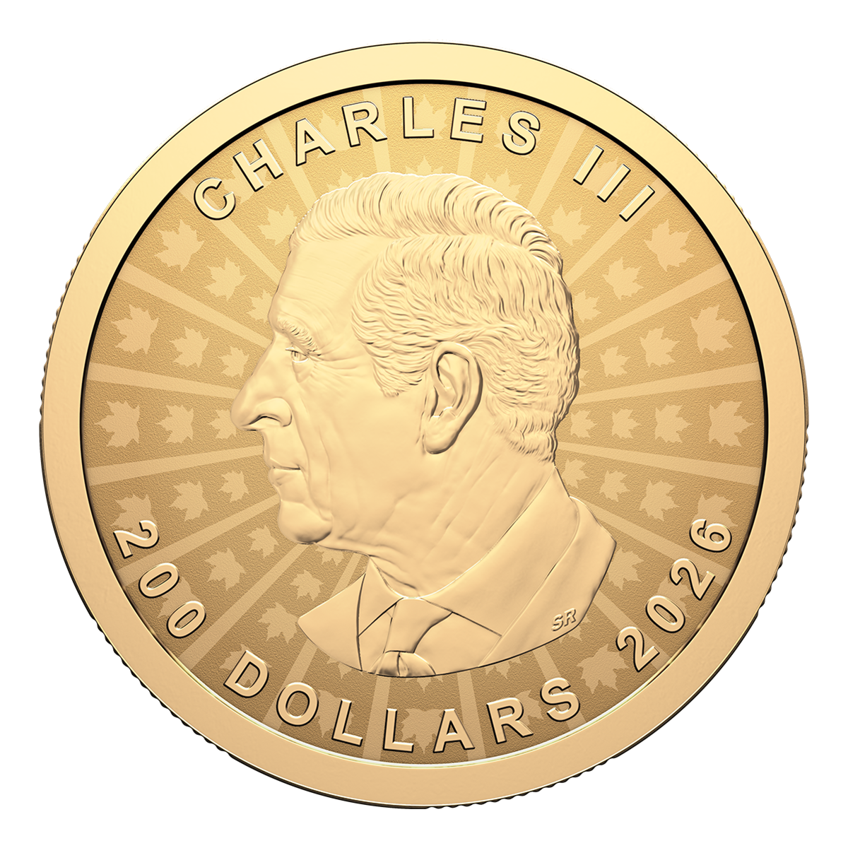 Gold Maple Leaf – 1 oz. Pure Gold Ultra High Relief Coin