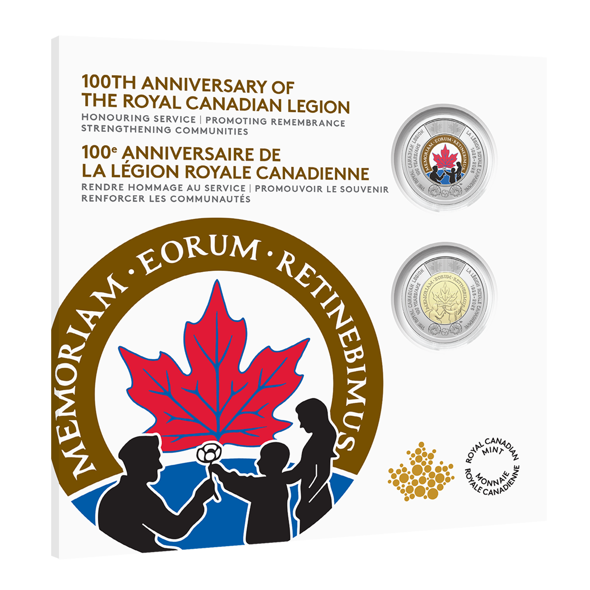2026 Commemorative Collector Keepsake Card – 100th Anniversary of The Royal Canadian Legion