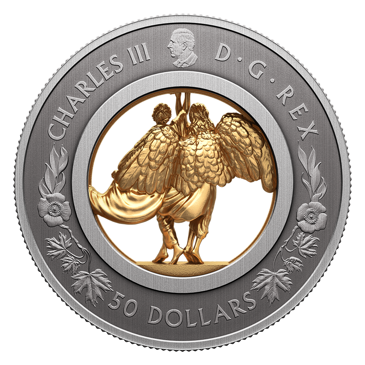 Allegories of Peace and Freedom – Fine Silver Coin