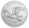 2014 1 oz. 99.99% Pure Silver "Birds of Prey" Coin 1: Peregrine Falcon (Bullion)