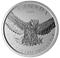 Pièce de 1 oz en argent pur à 99,99 % 2015 - Oiseaux de proie (4ᵉ pièce) : Grand-duc d'Amérique (pièce d'investissement)