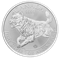 2018 $5 Fine Silver Coin Predator Series: Coin 3 - Wolf (Bullion)