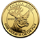 2020 $10 1/4 oz. 99.99% Pure Gold Coin 'Animal Portrait' Coin 4: Woodland Caribou (Bullion)