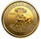 Pièce de 10 $ de 1/4 oz en or pur à 99,99 % 2020 - Taureau (pièce d'investissement)