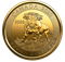Pièce de 10 $ de 1/4 oz en or pur à 99,99 % 2020 - Taureau (pièce d'investissement)