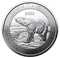 Pièce de 2 $ de 1/2 oz en argent pur à 99,99 % 2020 - Ours polaire (pièce d'investissement)