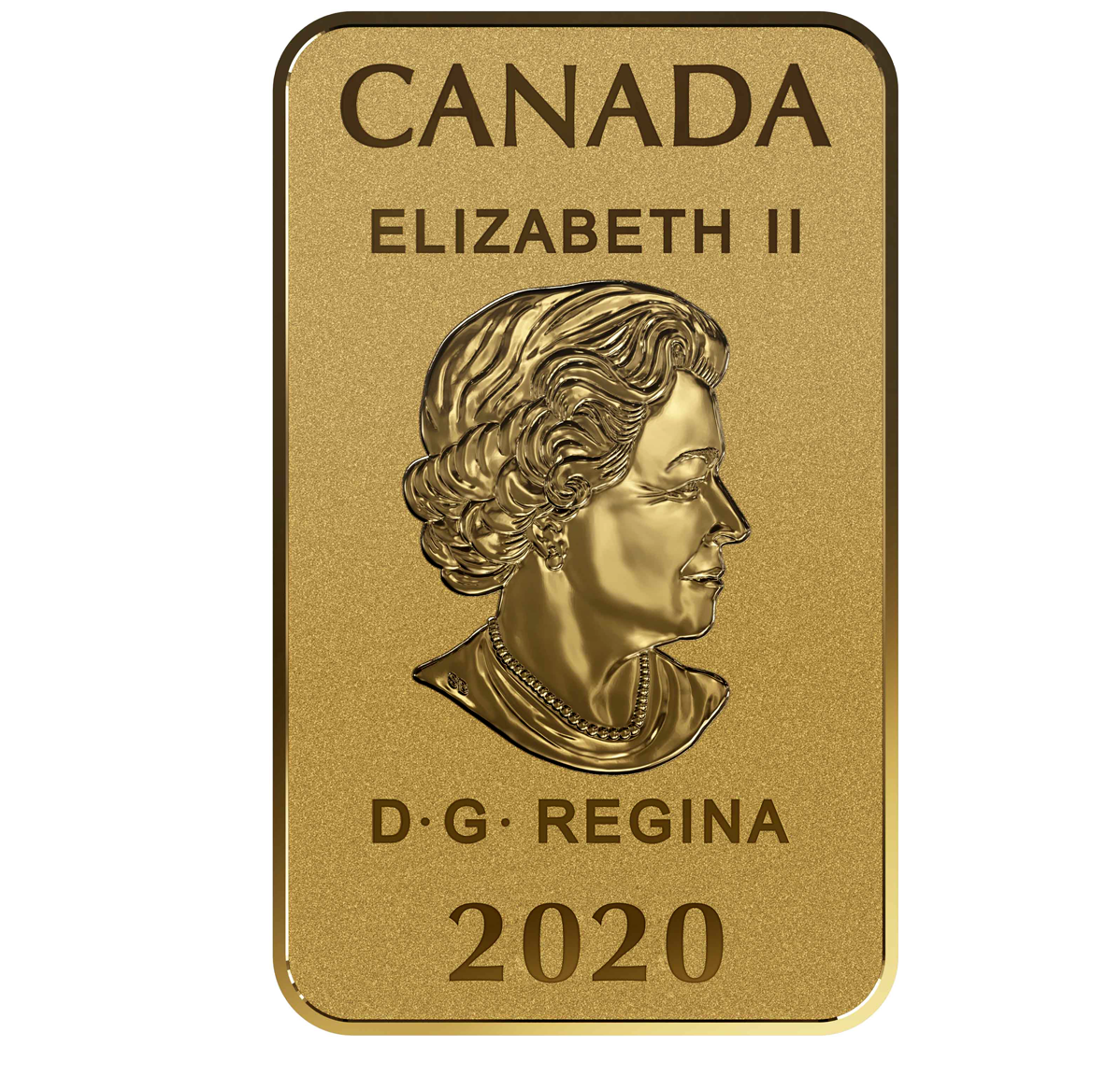 2020 $25 1 oz. (10 x 1/10 oz) 99.99% Pure Gold - Global Trade Bar (Bullion)