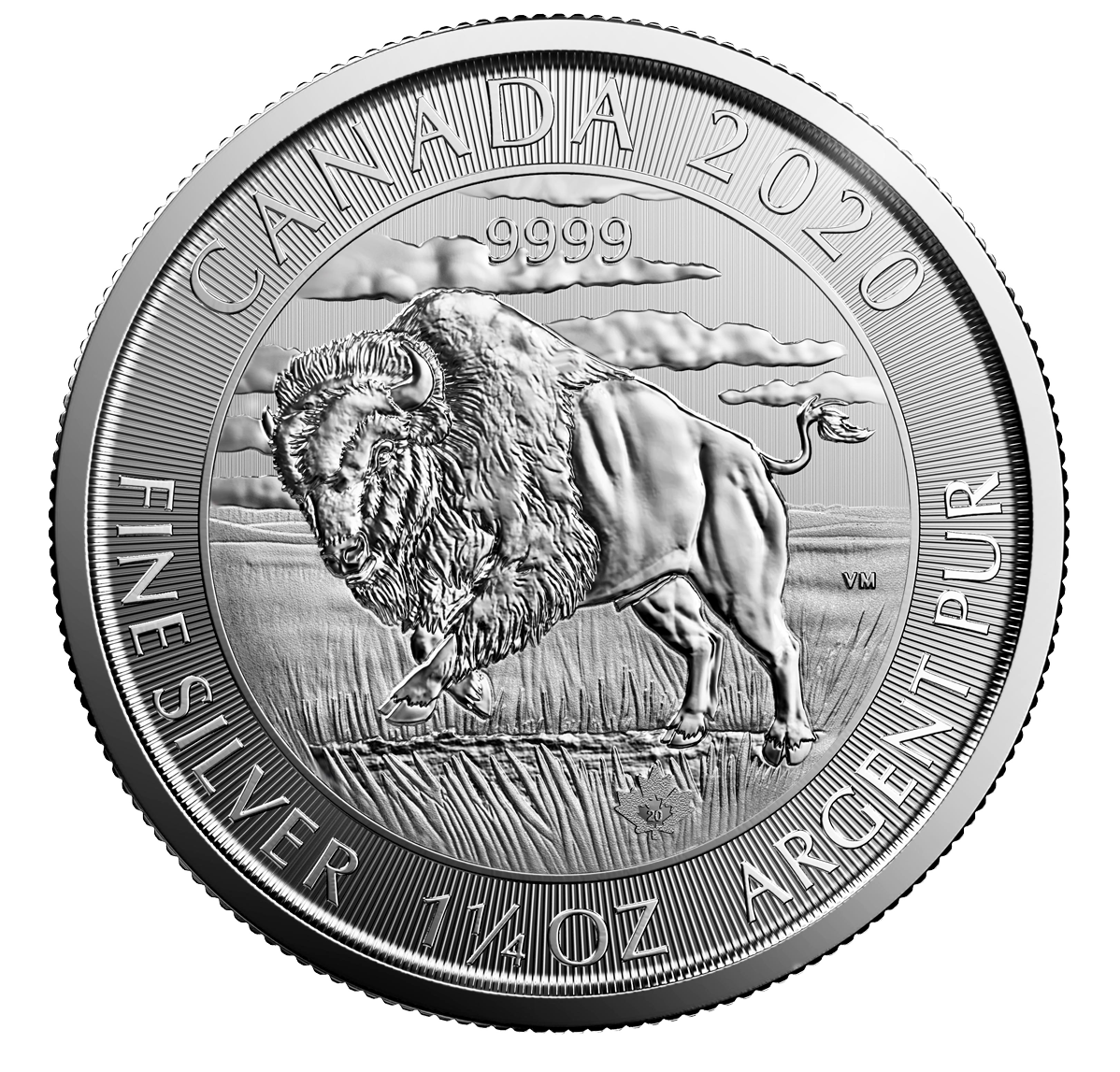 COIN35ページ 2013 $5 The Silver Maple Leaf, 25th Anniversary - Pure