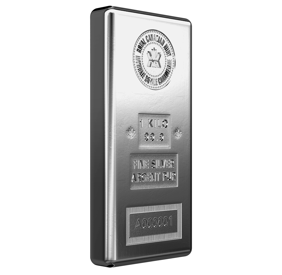 2020 1 Kilo 999 Pure Silver Bar (Bullion)
