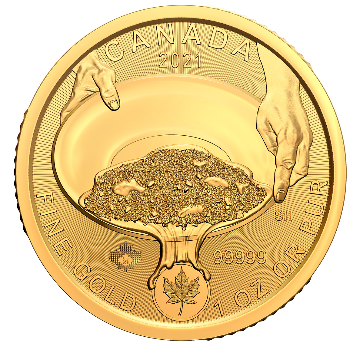 イチジク小苗　Gold Rush ㊿ 2021 $8 1 ½ OZ. 99.99% PURE SILVER COIN – GOSHAWK(BULLION