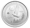 Pièce de 8 $ de 1 ½ oz en argent pur à 99,99 % 2021 – autour des palombes (pièce d’investissement)