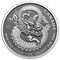 2022 High Relief $5 1oz.99.99% Pure Silver Coin Dragon (Bullion)