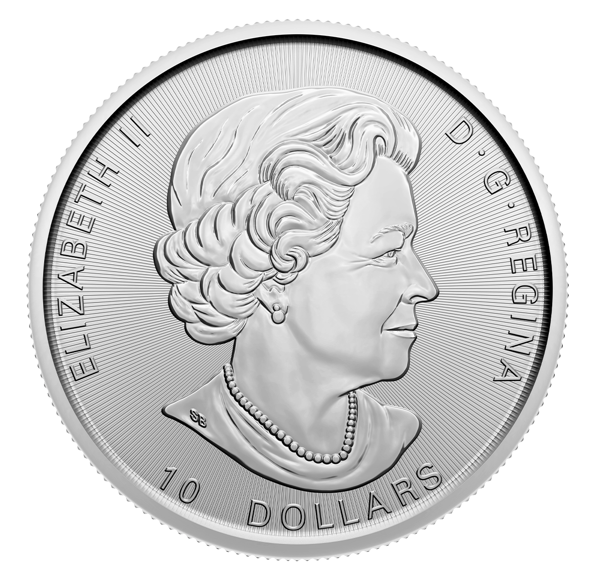 2022 $10 2 oz. 99.99% Pure Silver Coin  &ndash; Twin Maples (Bullion)