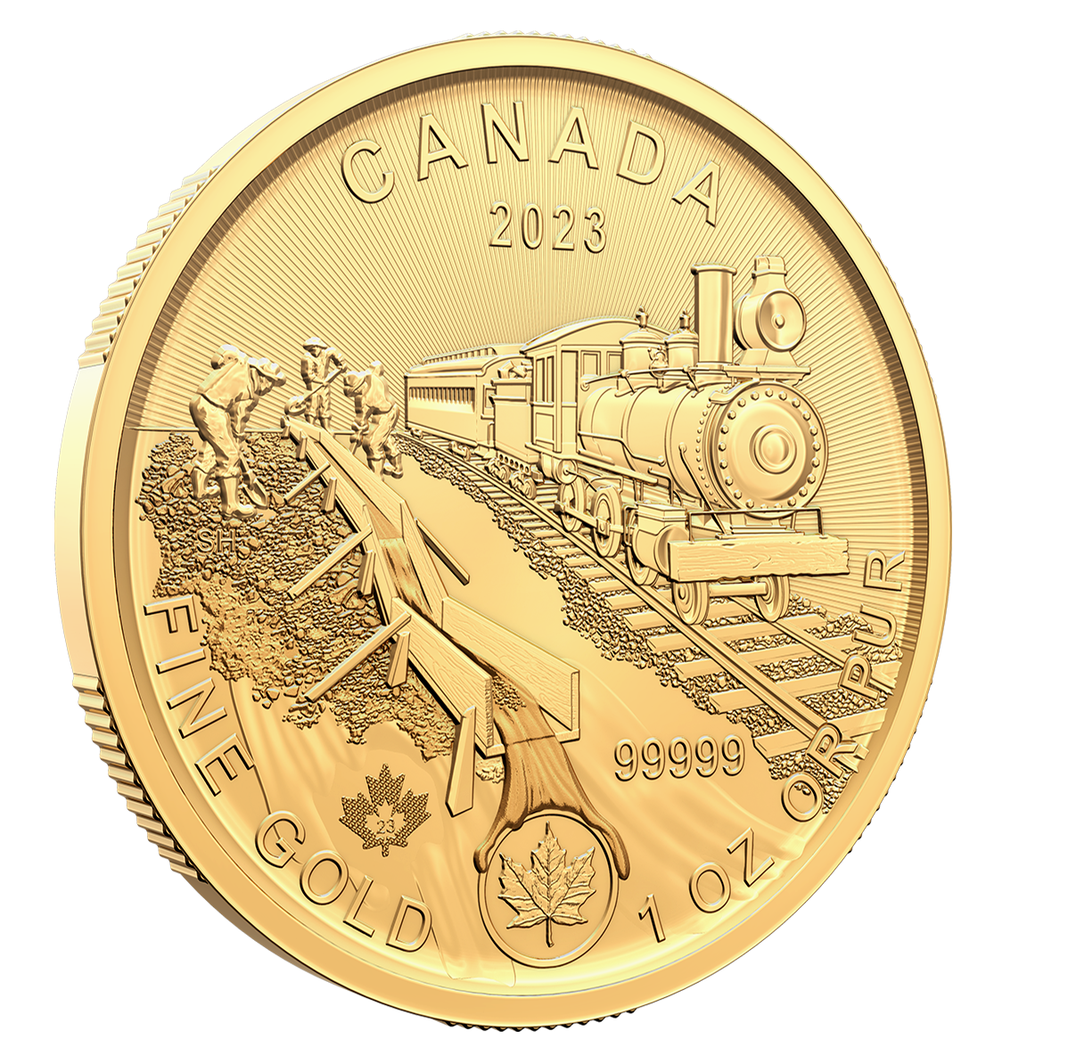 2023 Klondike Gold Rush: Passage for Gold - 1 oz. 99.999