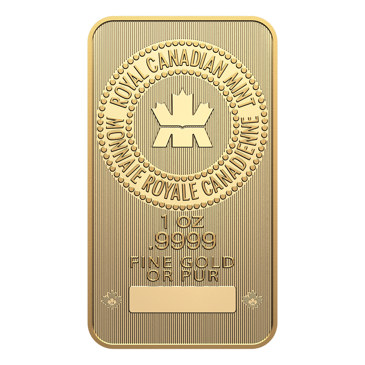 2024 1 oz. 99.99 Pure Gold Coin Wafer (Bullion) The Royal Canadian Mint