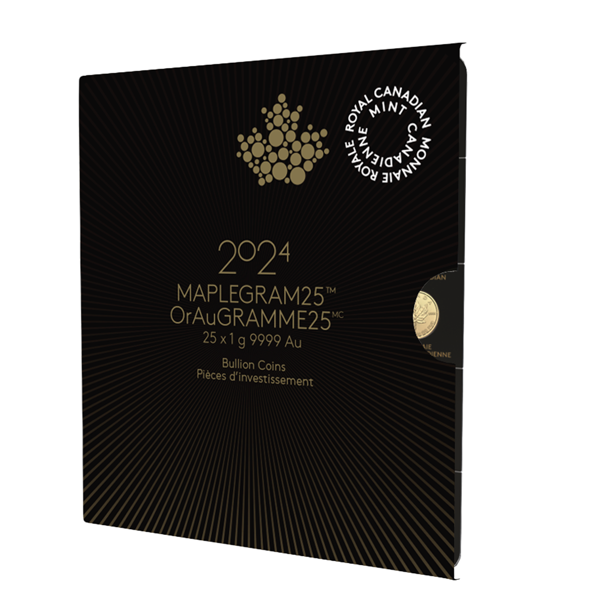 2024 MAPLEGRAM25™ (Bullion GML 25 X 1 g) | The Royal Canadian Mint
