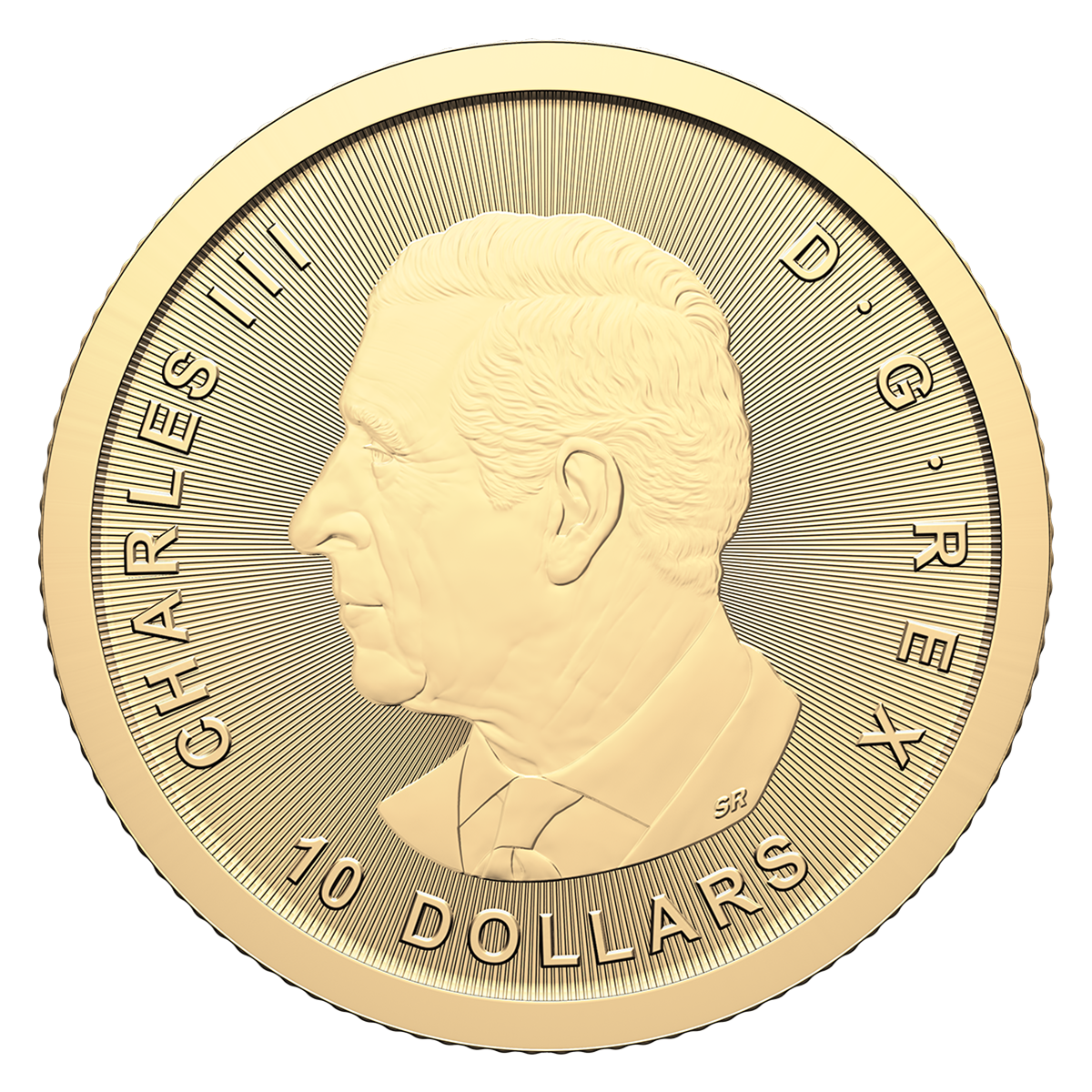 2024 1/4-oz. 99.99% Pure Gold Coin Twin Maples (Bullion)