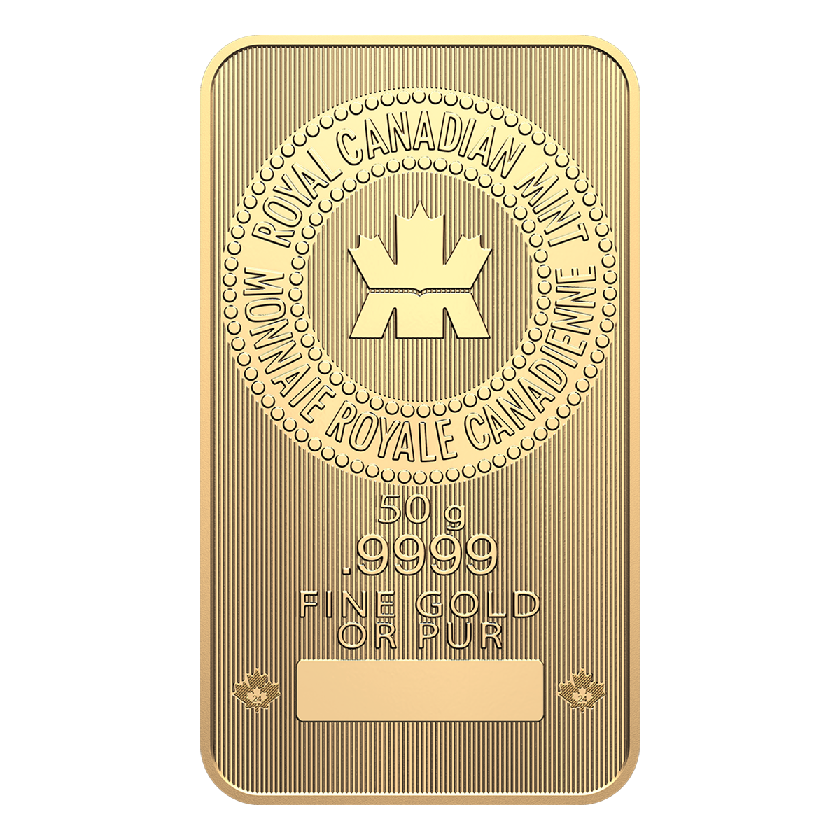 2024 50g 99.99% Pure Gold Bar (Bullion)