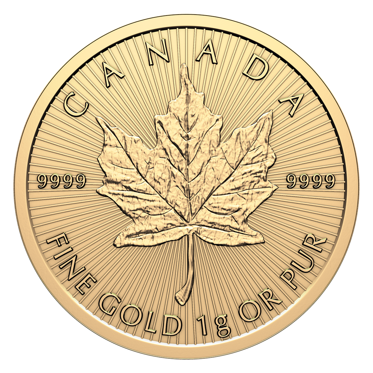 2025 Maplegram25™ (Bullion GML 25 X 1 g)