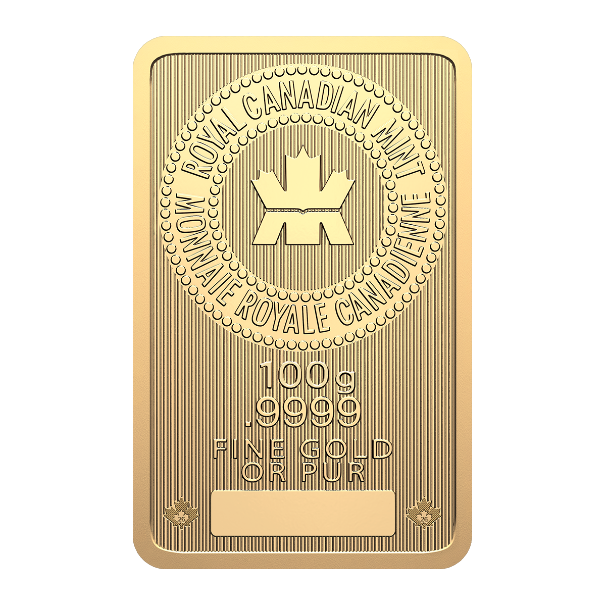 BLANC B0021-GOLD／MINT 2 oz. Pure Gold Coin - Super Incuse Gold Maple Leaf | The
