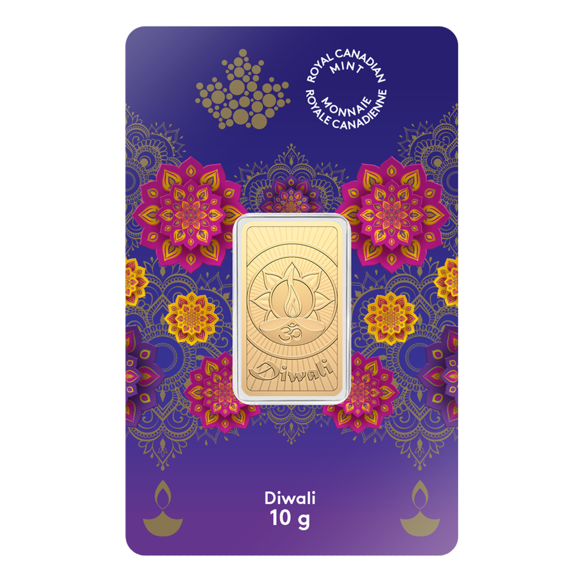 Diwali - 2025 10g 99.99% Pure Gold Bar (Bullion)