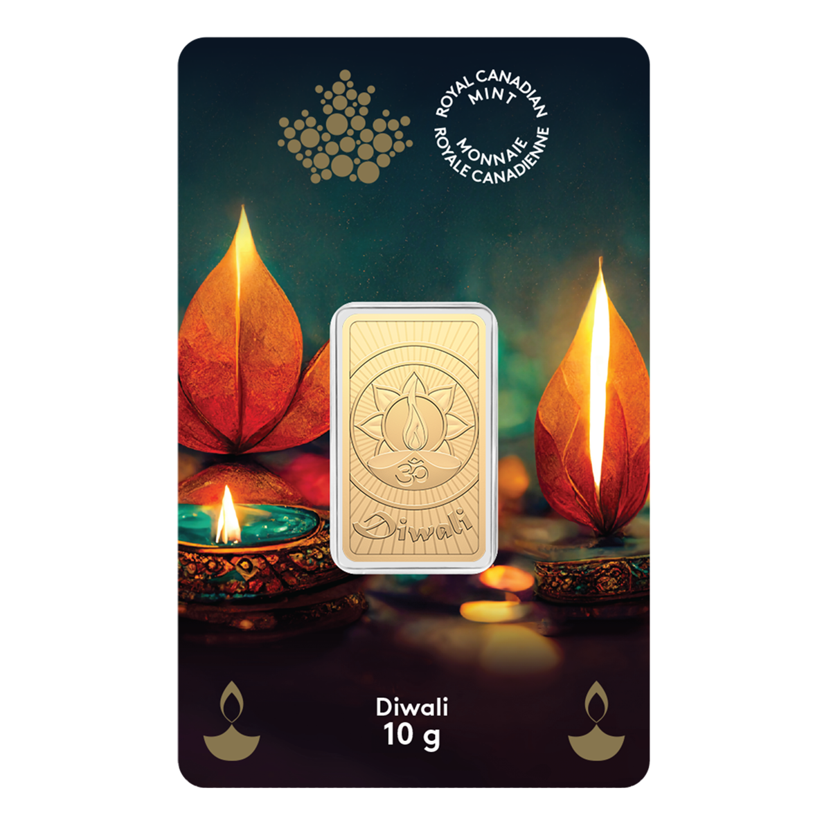 Diwali - 2026 10g 99.99% Pure Gold Bar (Bullion)