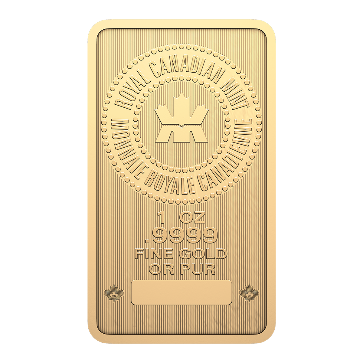 2026 1 oz. 99.99% Pure Gold Bar (Bullion)