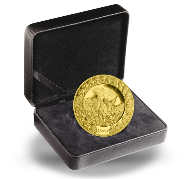 $300 Premium Gold Coin – Friendship (2009) | The Royal Canadian Mint