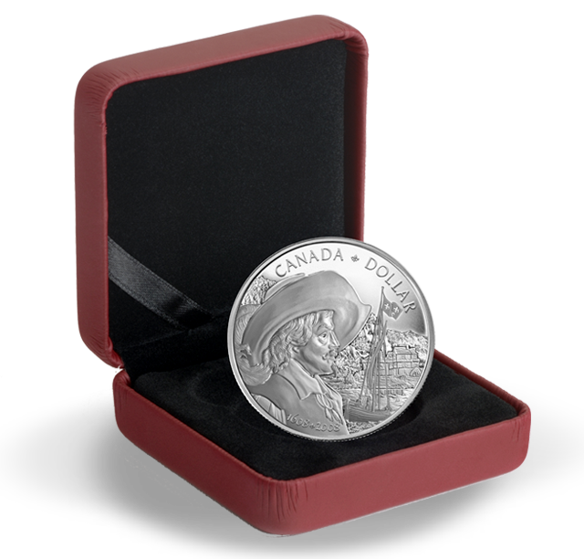 Proof Silver Dollar – 400th Anniversary of Québec (2008) | The