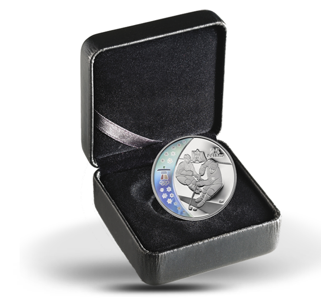 マニフォールド パッチーノ 278 silver hologram $25 Silver Hologram Coin – Hockey (2007) | The Royal Canadian Mint