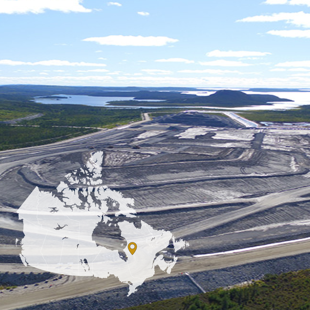 Mine Éléonore de Newmont, Québec